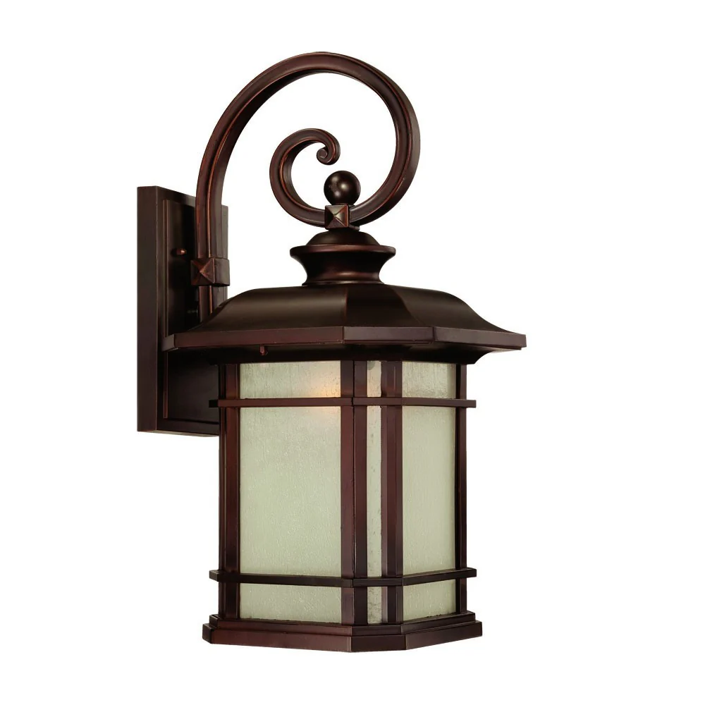 Somerset 1-Light Architectural Bronze Wall Light By Homeroots - Image 2