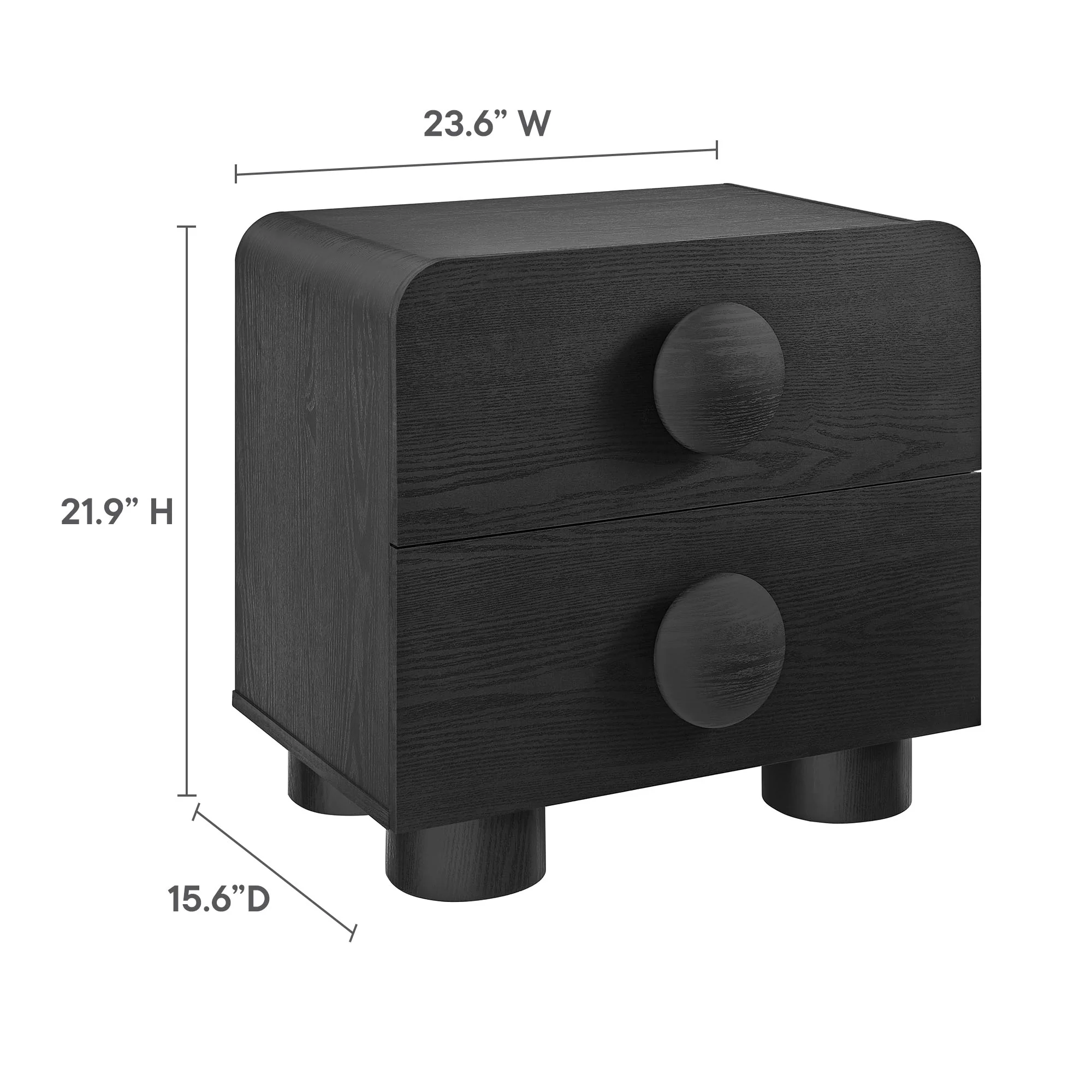 Sonnet 2-Drawer Nightstand by Modway - Image 18