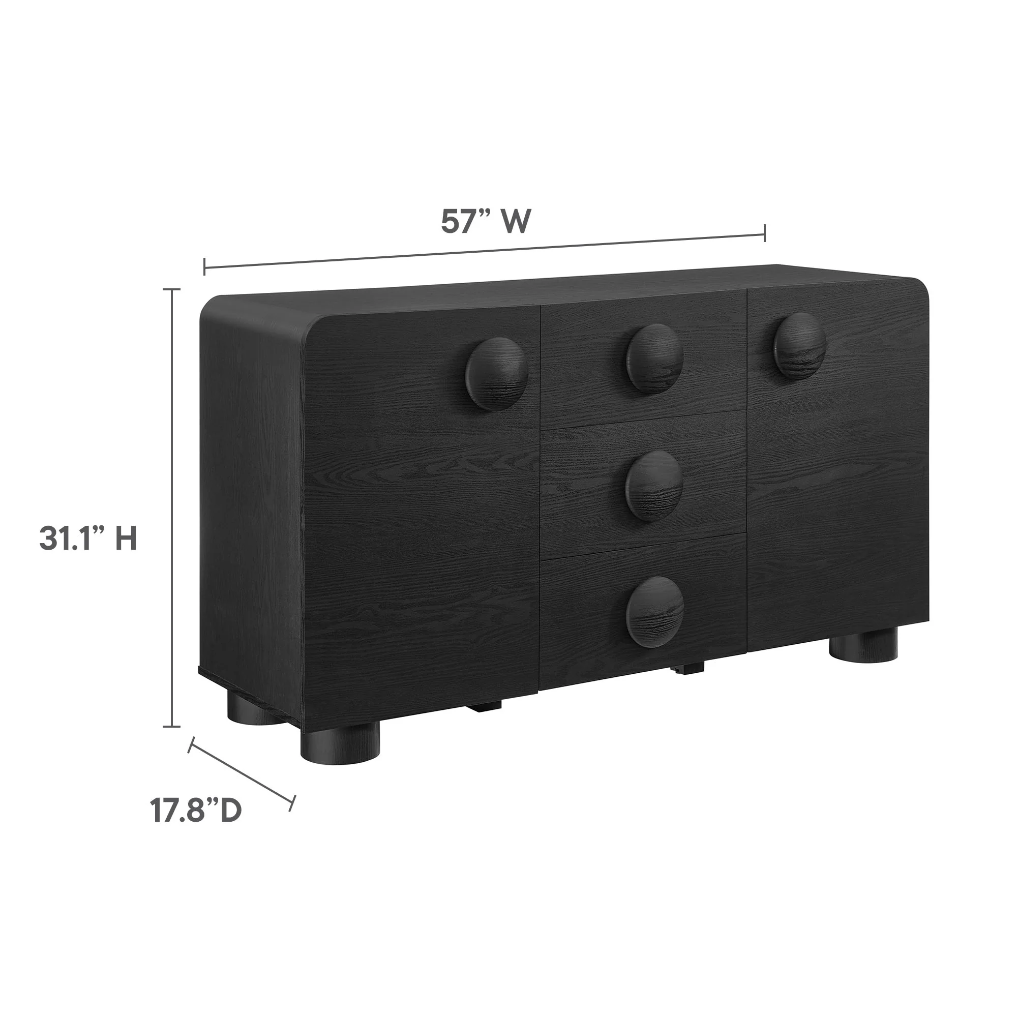 Sonnet 57" Sideboard Storage Cabinet by Modway - Image 24