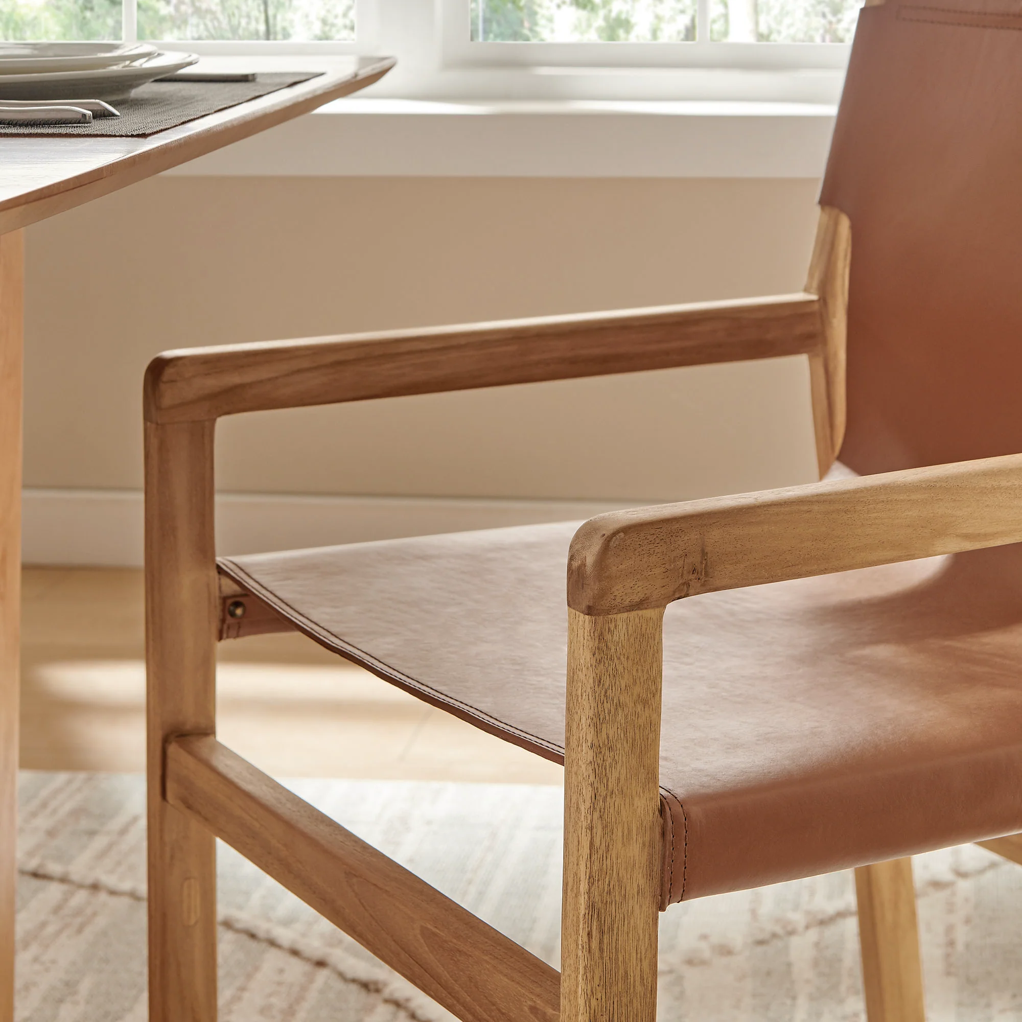 Sonora Leather Dining Chair by Modway - Image 9