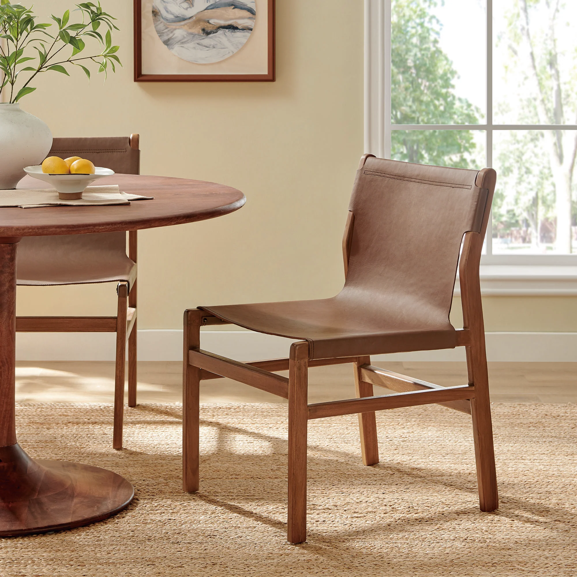 Sonora Leather Dining Side Chair by Modway - Image 18