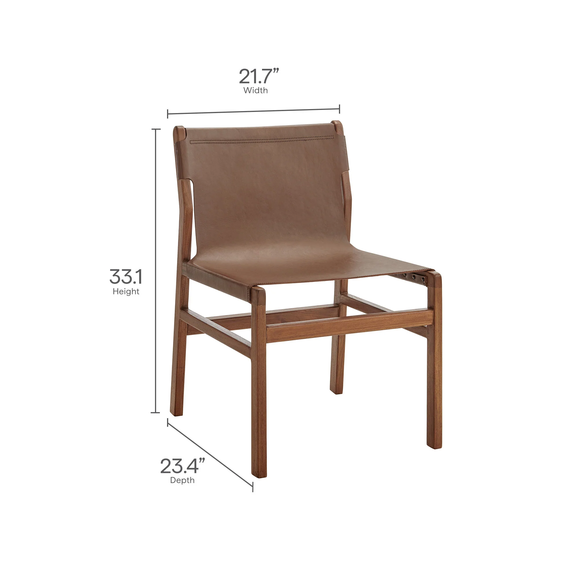 Sonora Leather Dining Side Chair by Modway - Image 20