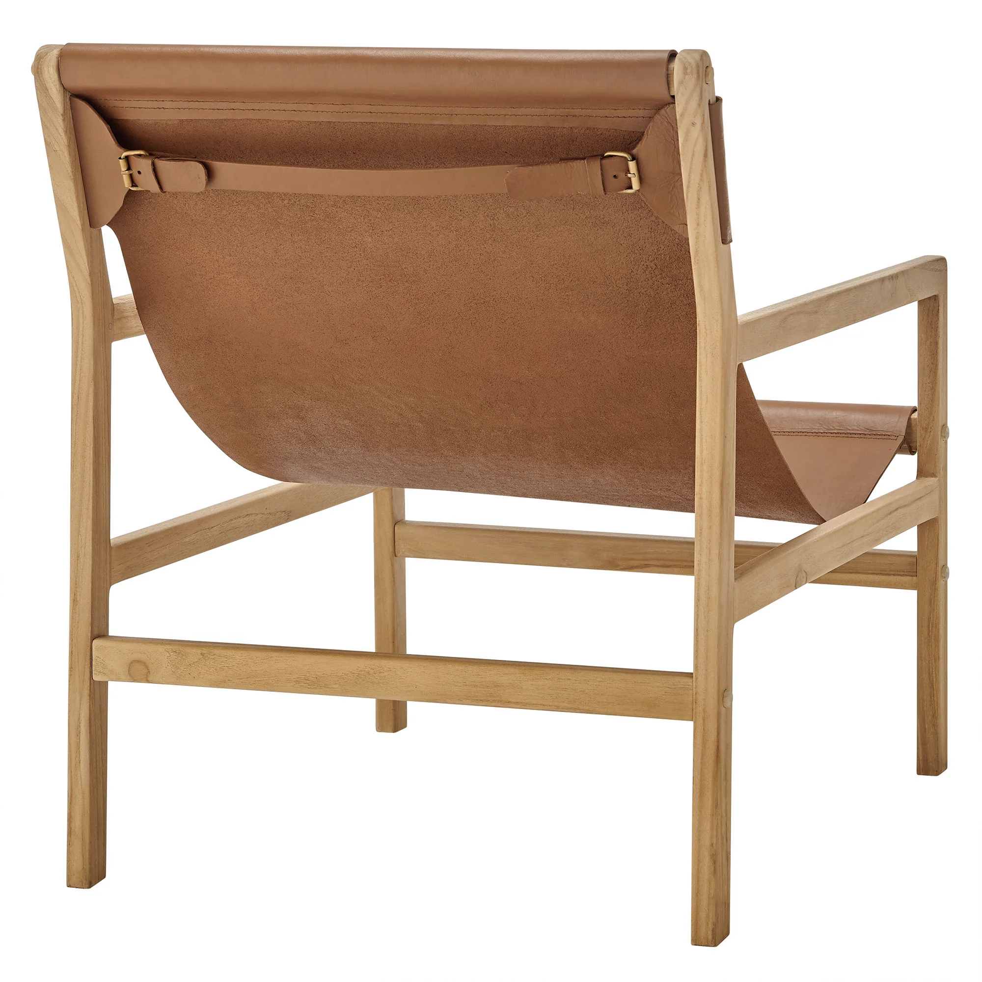 Sonora Leather Sling Chair by Modway - Image 4