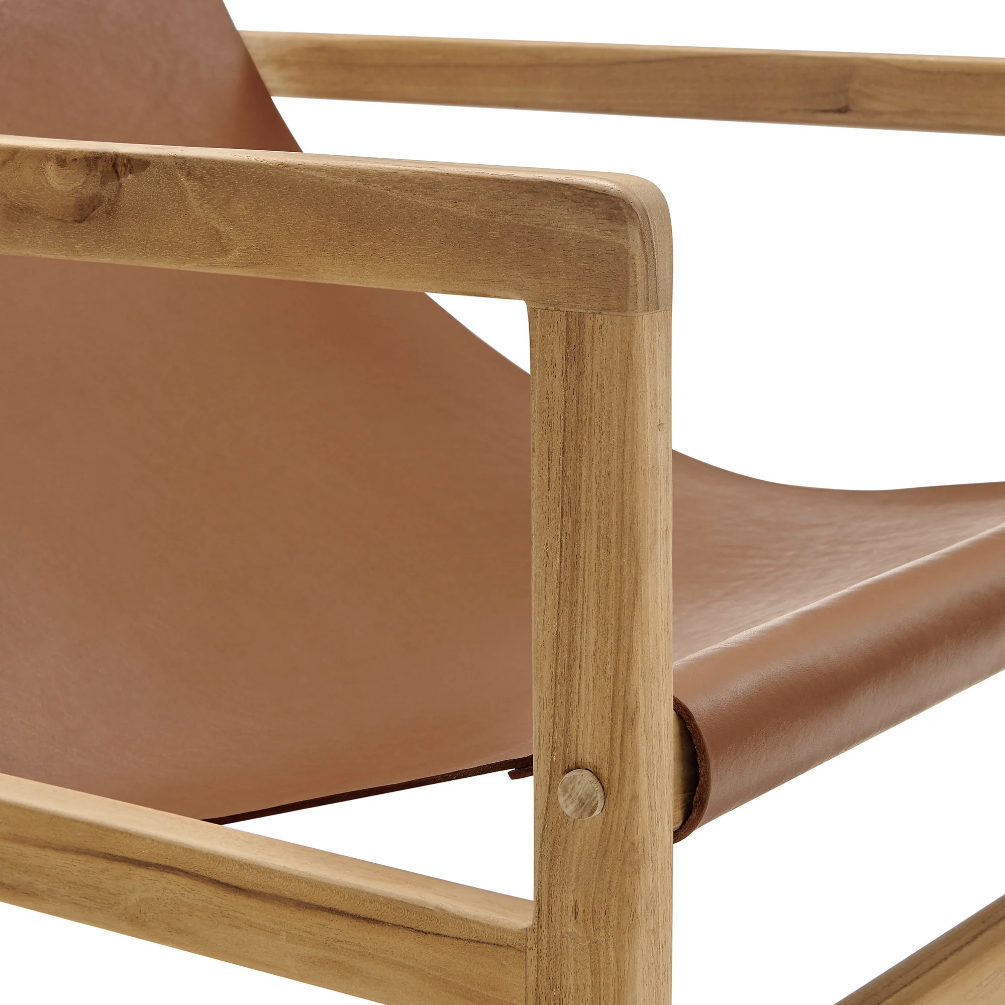 Sonora Leather Sling Chair by Modway - Image 7