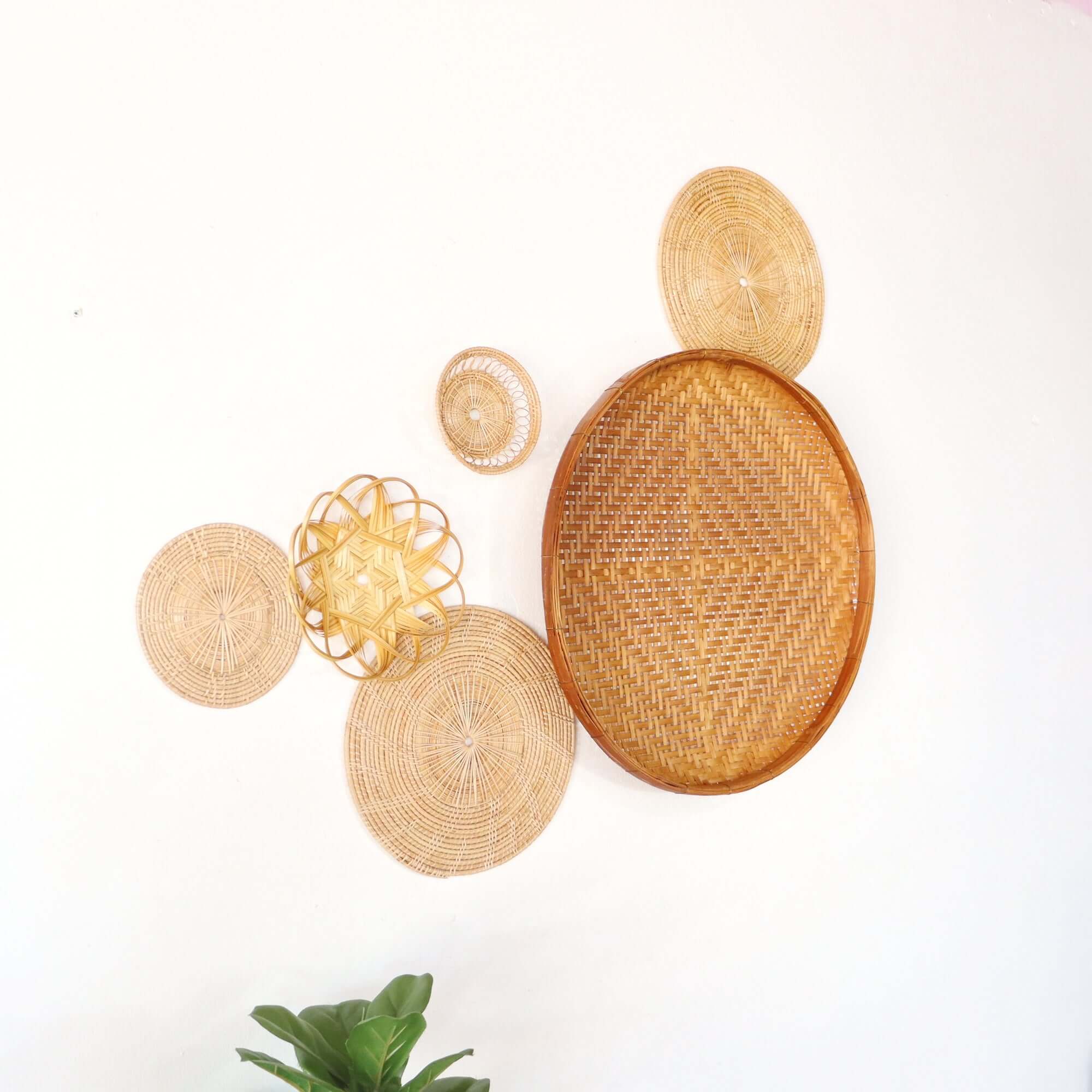 Sopa - Wall Hanging Decor Set Of 6 By Thaihome - Image 3