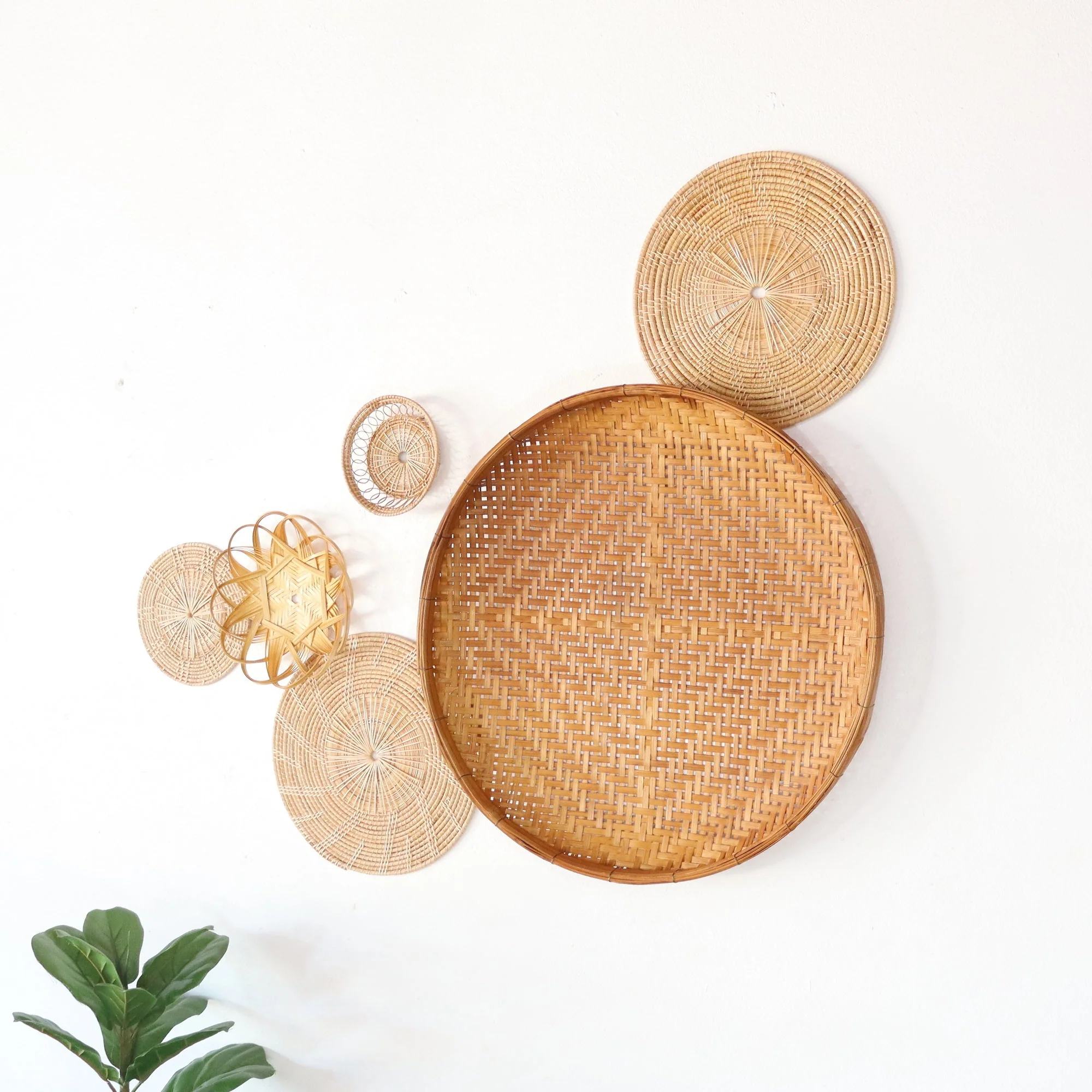 Sopa - Wall Hanging Decor Set Of 6 By Thaihome - Image 4