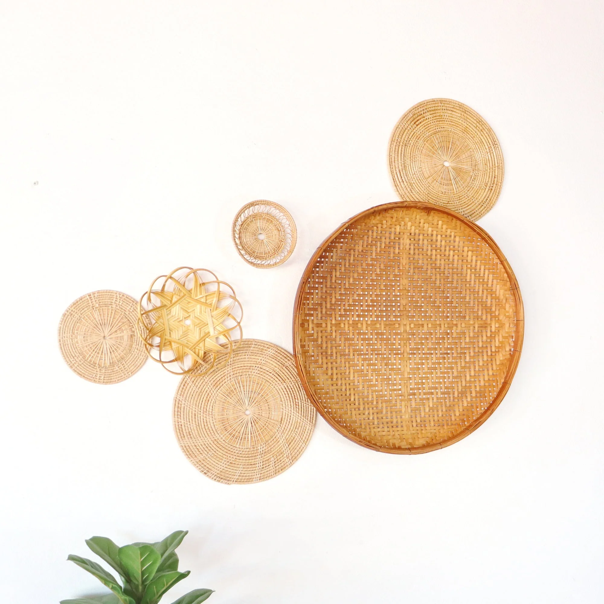 Sopa - Wall Hanging Decor Set Of 6 By Thaihome - Image 5