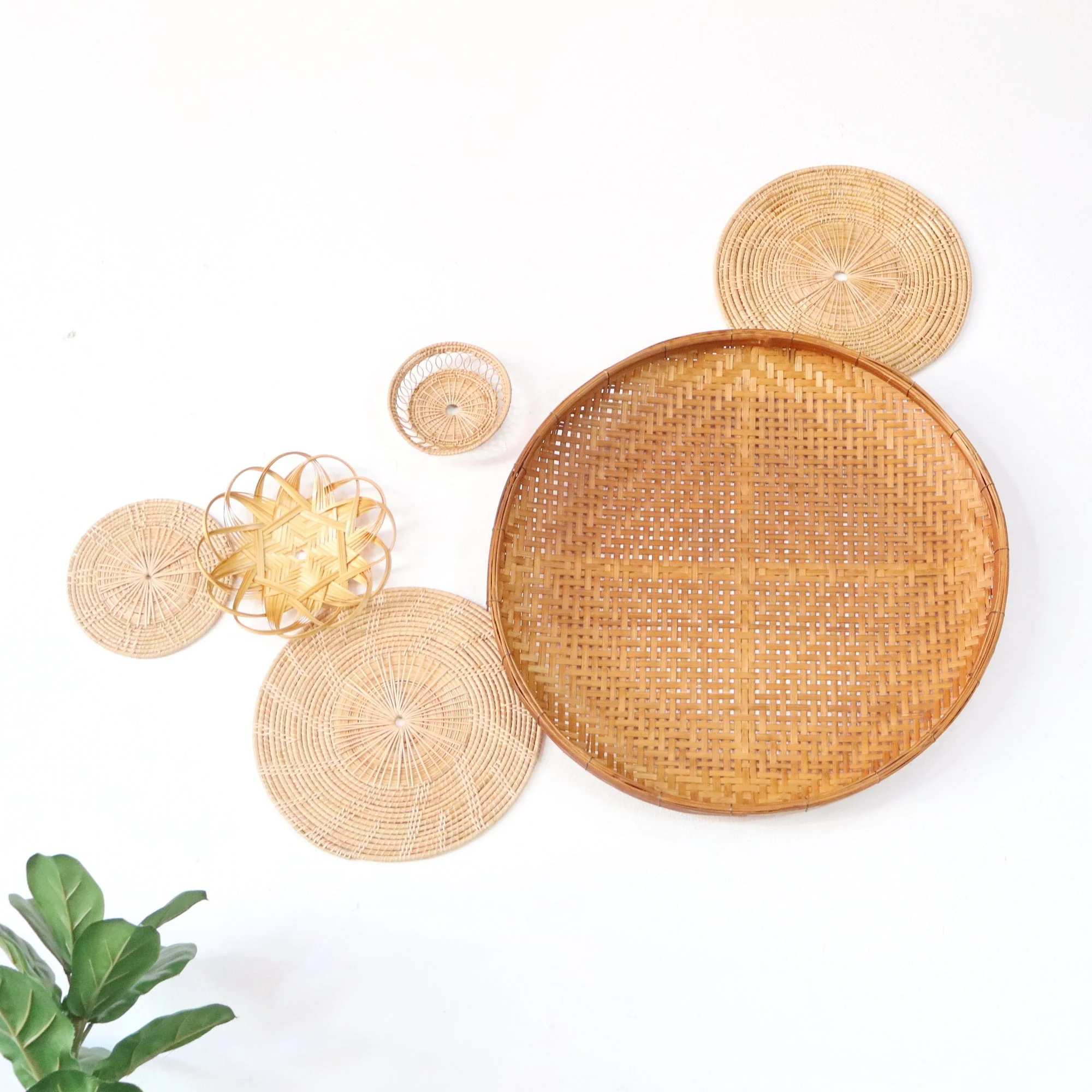 Sopa - Wall Hanging Decor Set Of 6 By Thaihome - Image 7