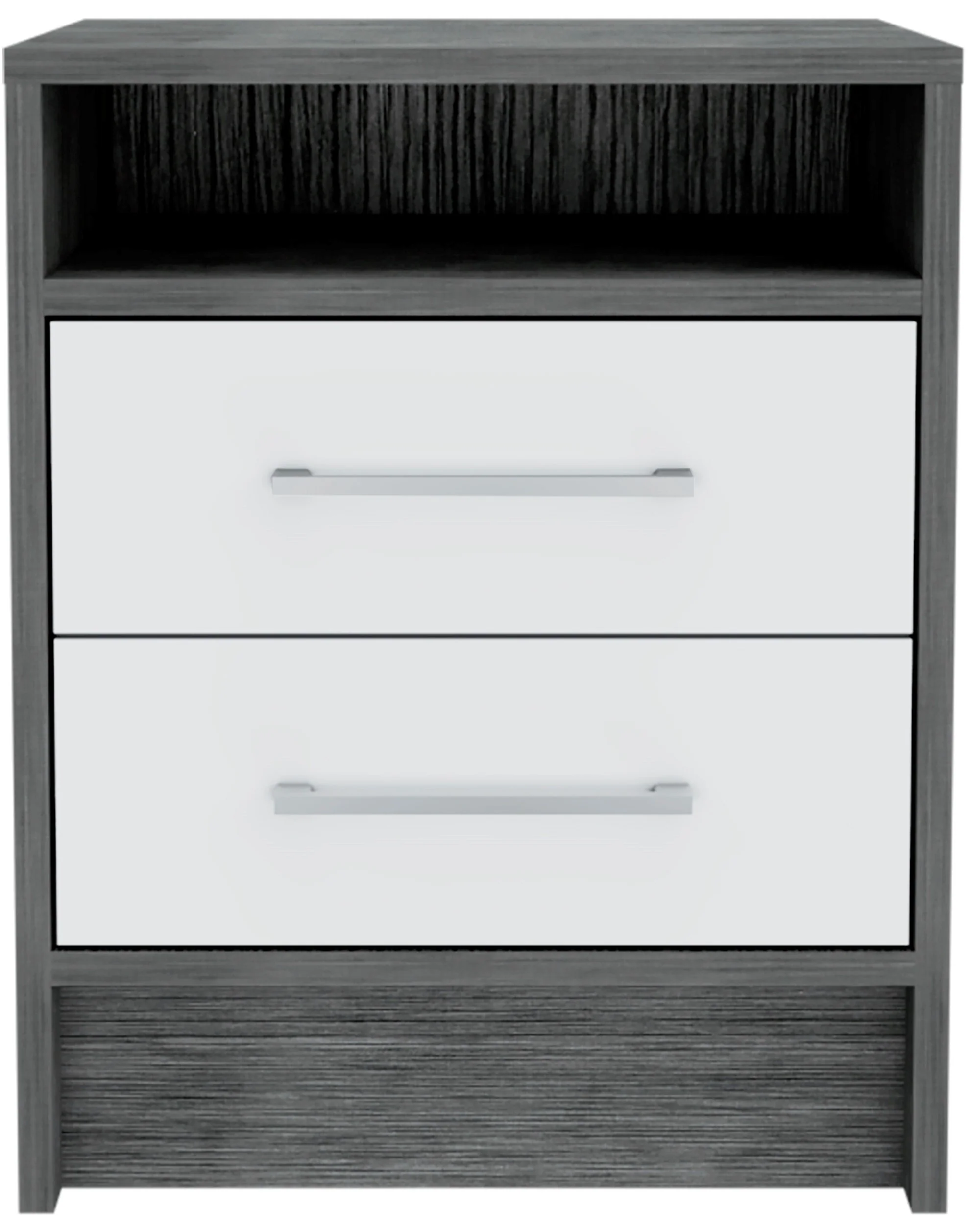 Sophisticated and Stylish Light Grey Nightstand By Homeroots - Image 10
