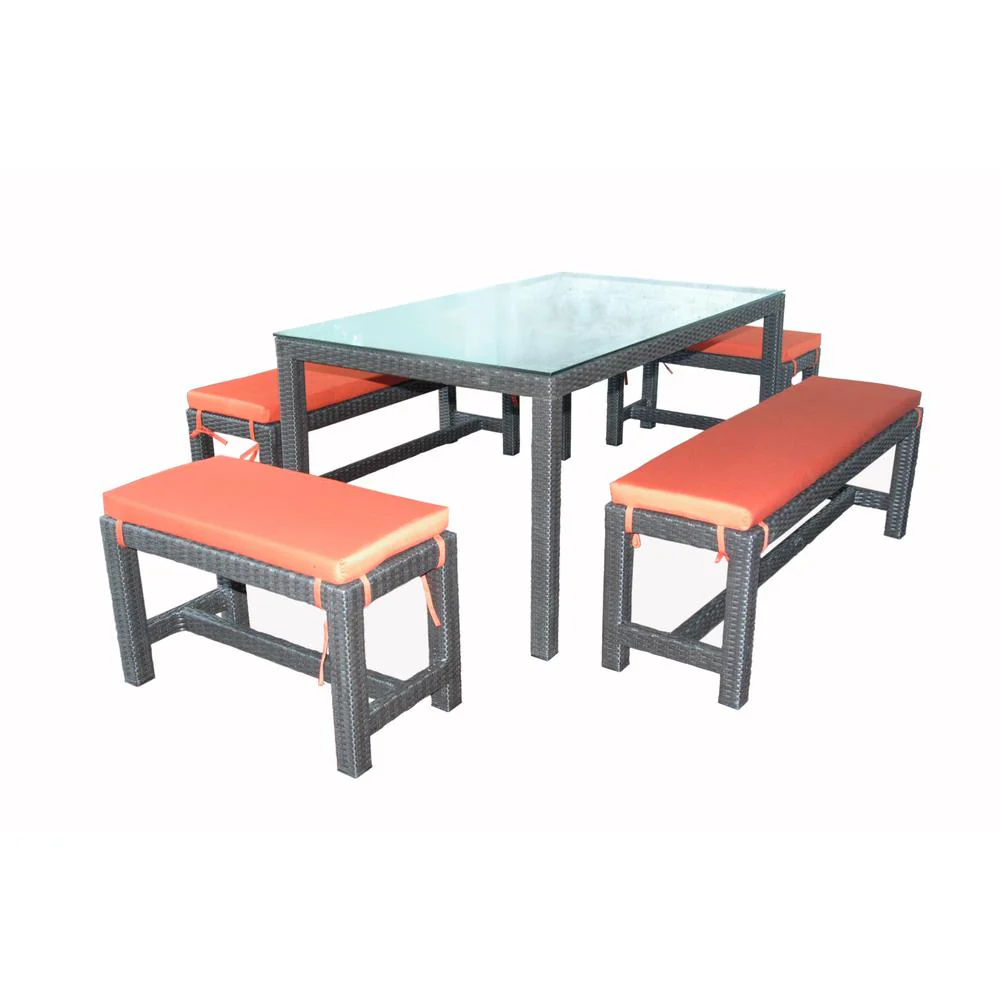 Sorento 5-Pieces Dining Set By Anderson Teak - Image 2
