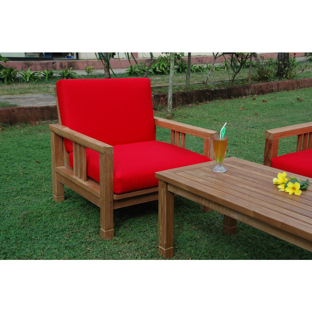 Southbay Deep Seating 5-Pieces Conversation Set A By Anderson Teak - Image 2