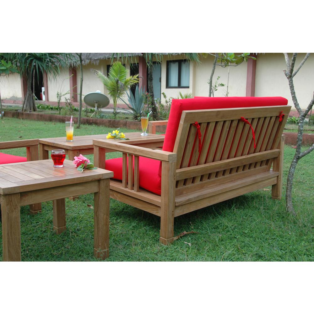 Southbay Deep Seating 5-Pieces Conversation Set A By Anderson Teak - Image 4