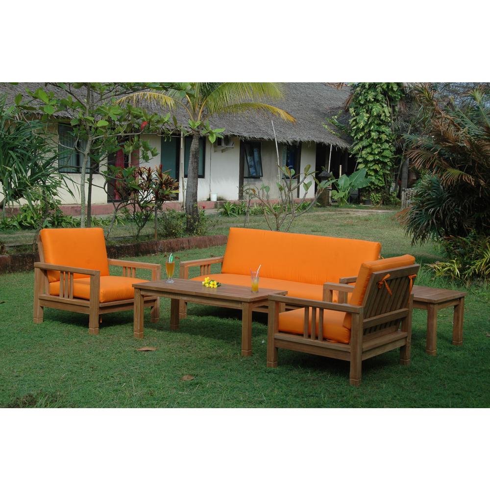 Southbay Deep Seating 5-Pieces Conversation Set B By Anderson Teak - Image 2
