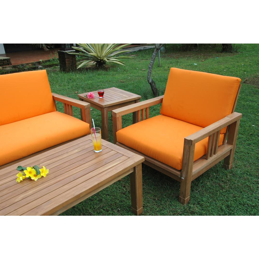 Southbay Deep Seating 5-Pieces Conversation Set B By Anderson Teak - Image 4