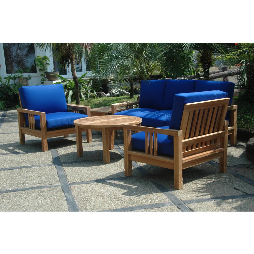 Southbay Deep Seating 5-Pieces Conversation Set C By Anderson Teak - Image 2