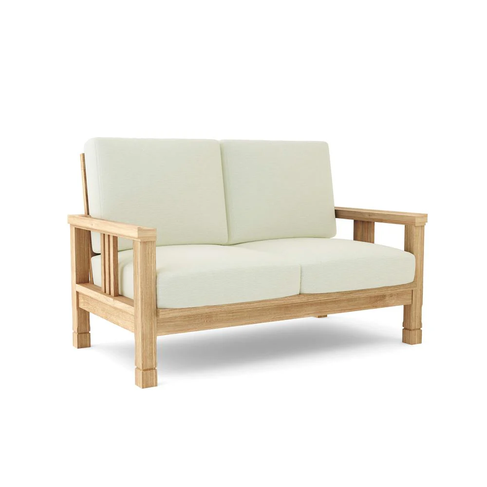 Southbay Deep Seating Love Seat By Anderson Teak - Image 2
