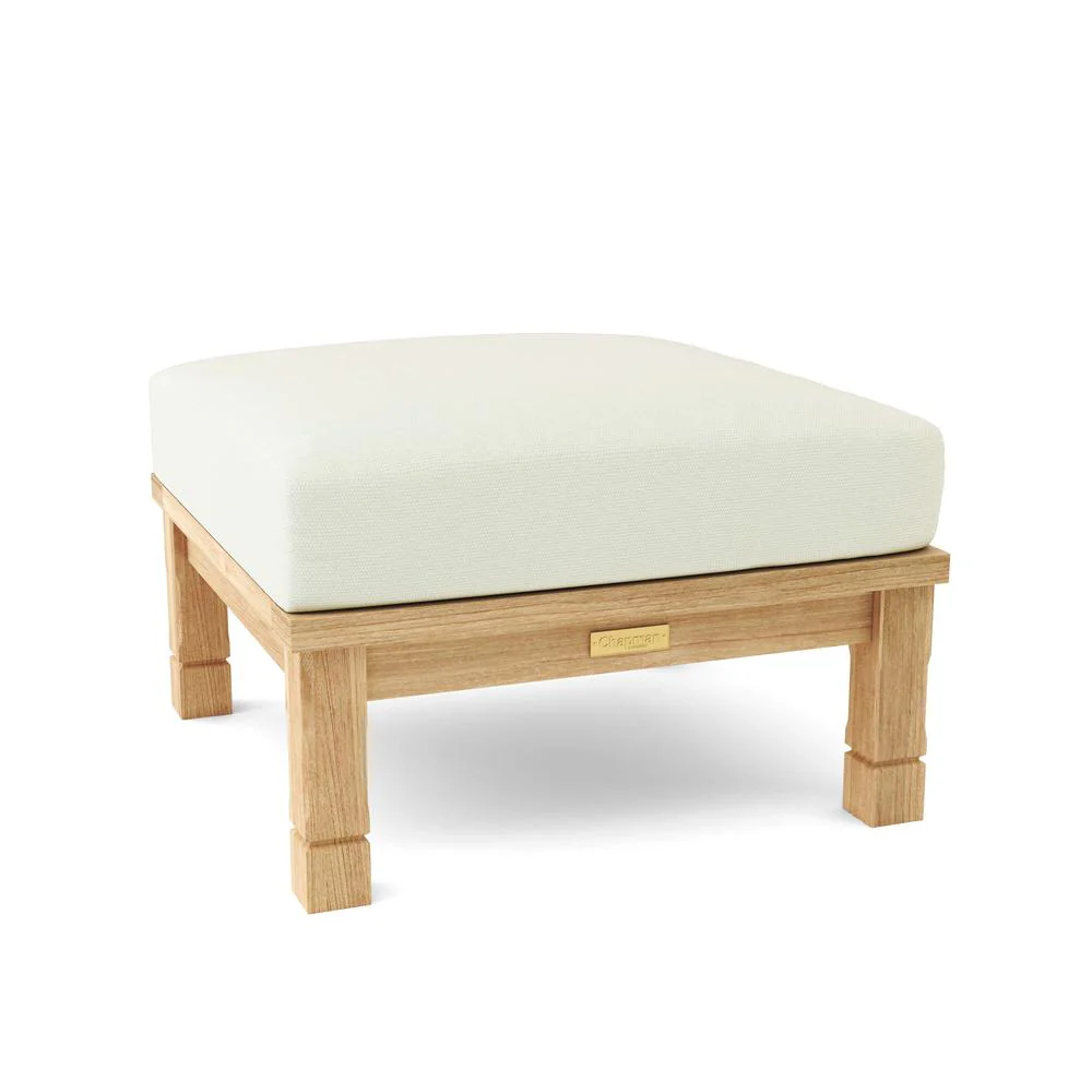 Southbay Deep Seating Ottoman By Anderson Teak - Image 2