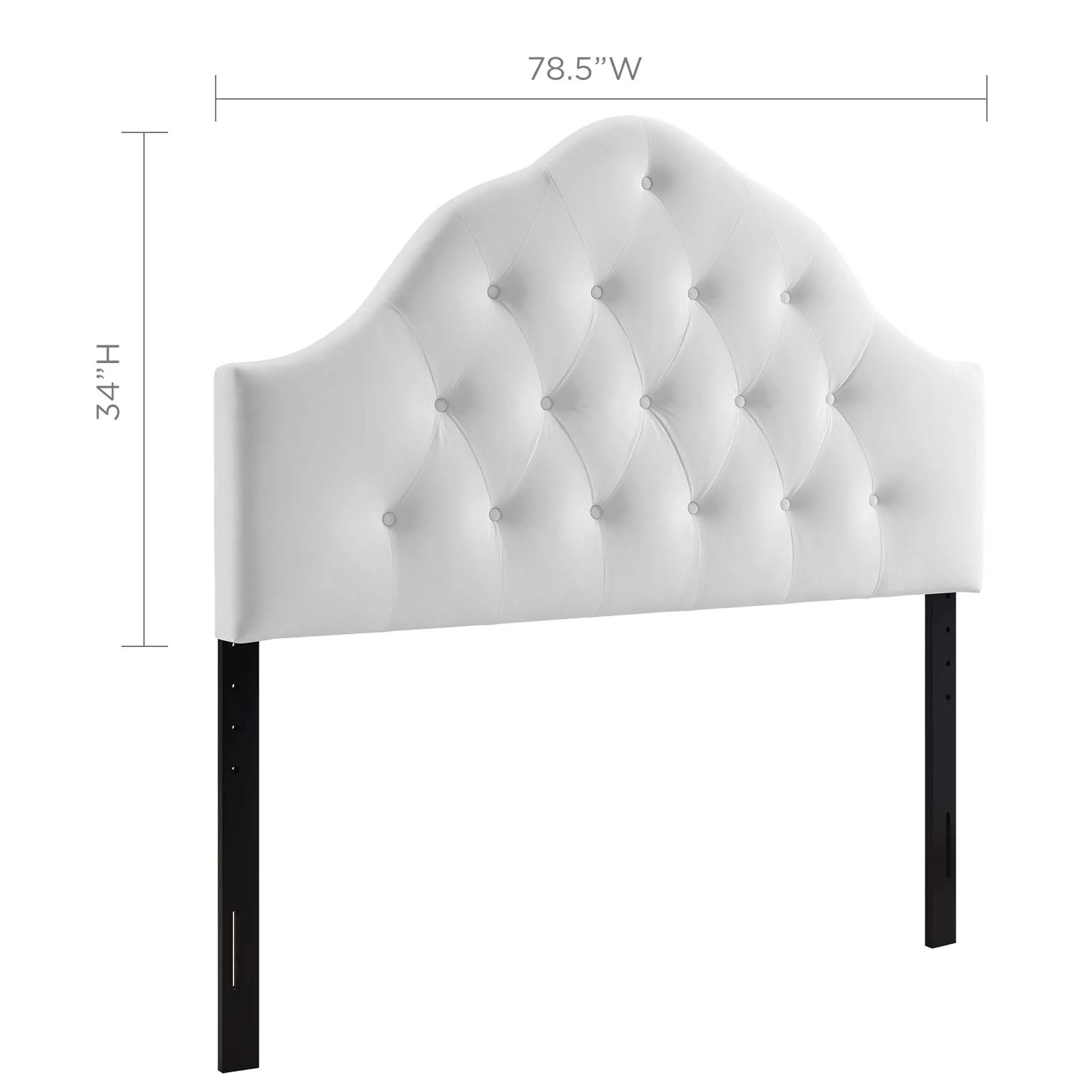 Sovereign King Diamond Tufted Performance Velvet Headboard By Modway - MOD-6125 - Image 3