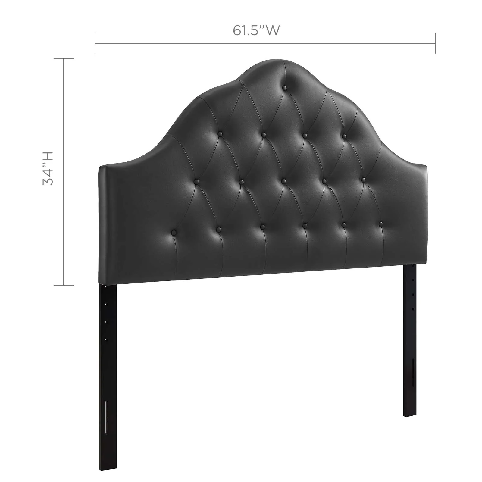 Sovereign Queen Upholstered Vinyl Headboard By Modway - MOD-5163 - Image 3