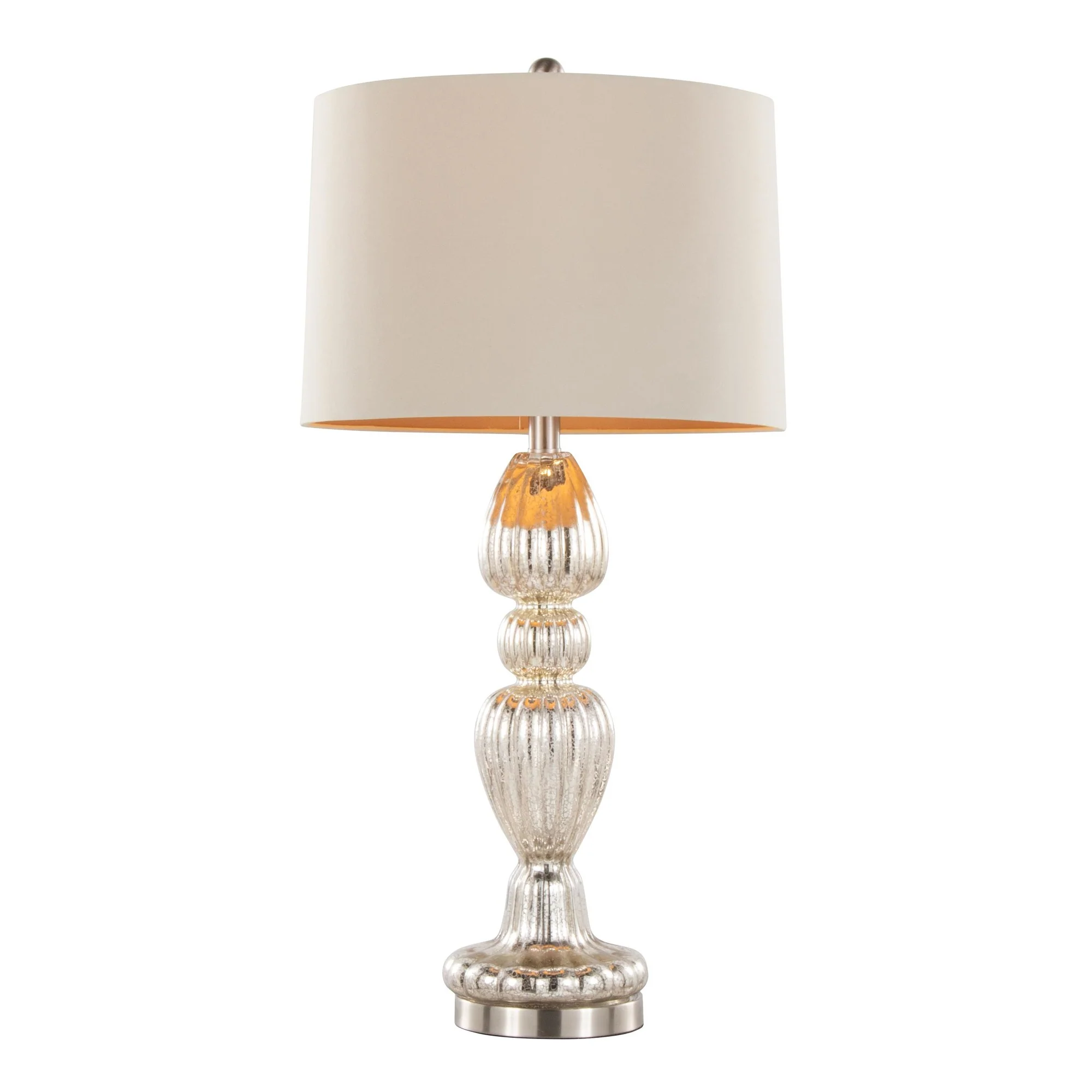 Spade 30" Glass Table Lamp - Set of 2 By LumiSource - GTG30-SPADE SVBNINA2 - Image 4