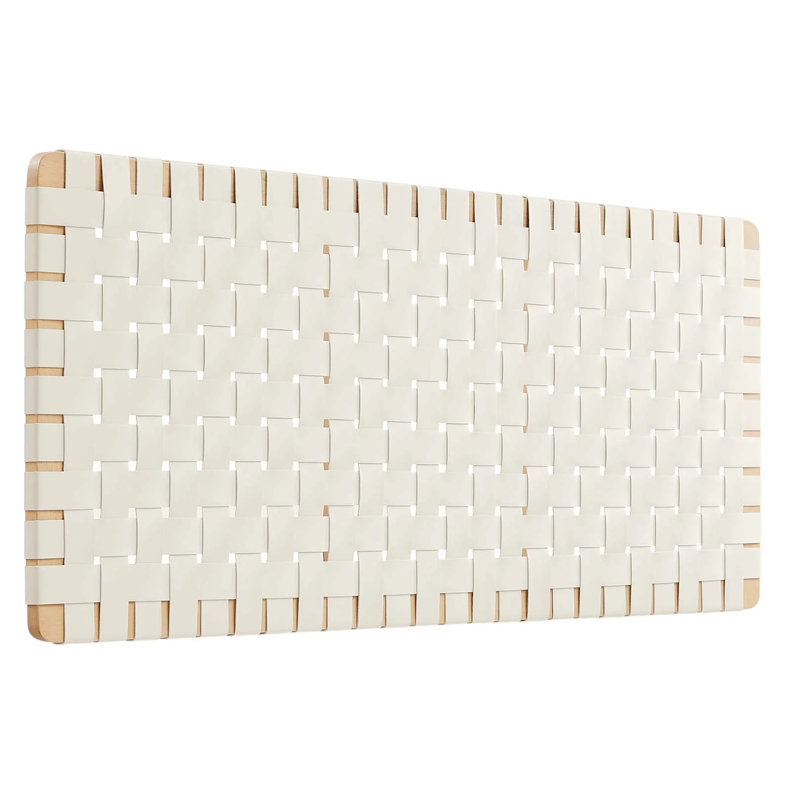 Sparta Weave Full Vegan Leather Headboard By Modway - MOD-7122 - Image 2