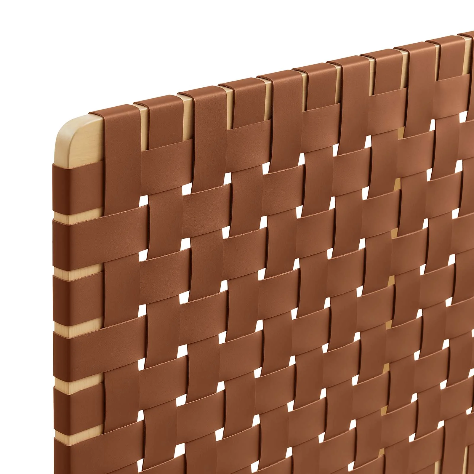 Sparta Weave Full Vegan Leather Headboard By Modway - MOD-7123 - Image 12