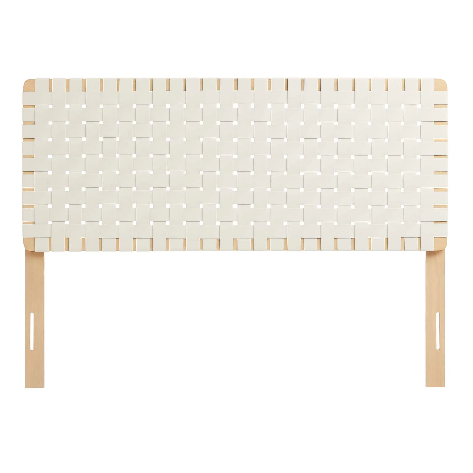 Sparta Weave Full Vegan Leather Headboard By Modway - MOD-7123 - Image 3