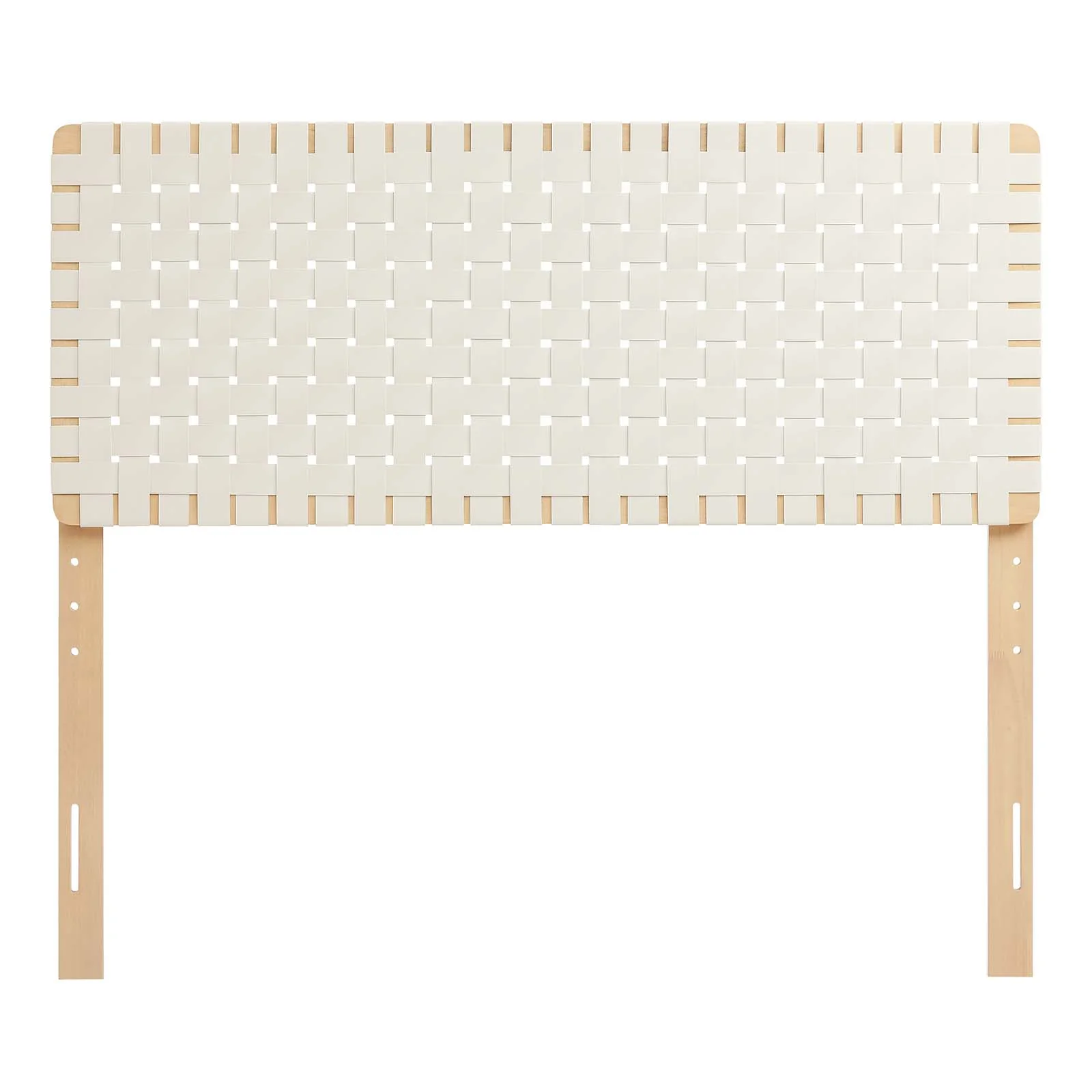 Sparta Weave Full Vegan Leather Headboard By Modway - MOD-7123 - Image 4