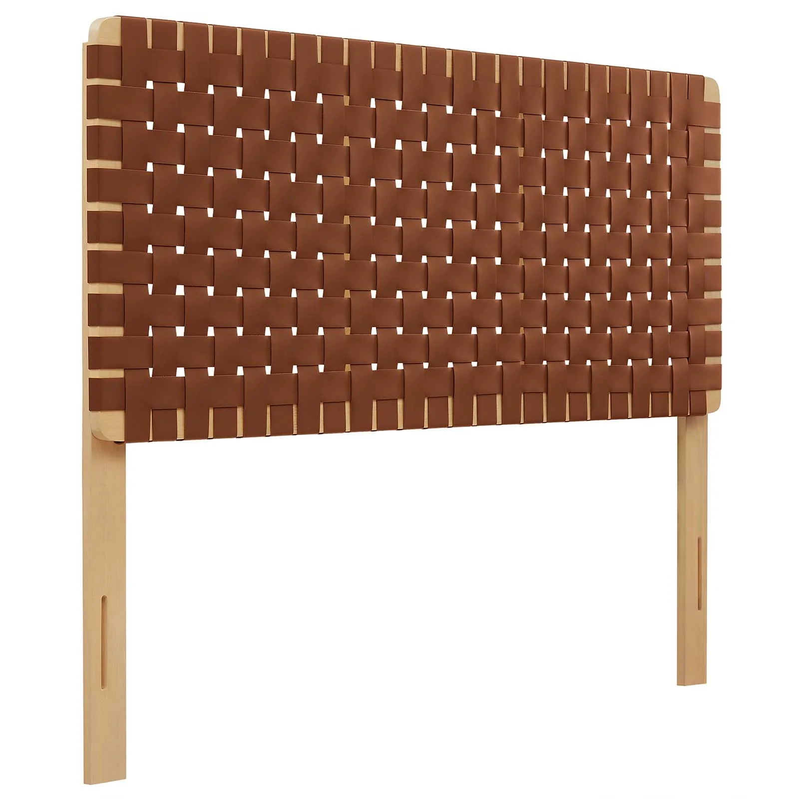 Sparta Weave Full Vegan Leather Headboard By Modway - MOD-7123 - Image 9