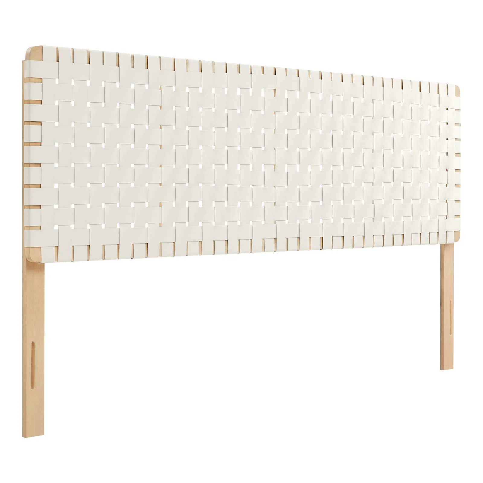 Sparta Weave King Vegan Leather Headboard By Modway - MOD-7127 - Image 2