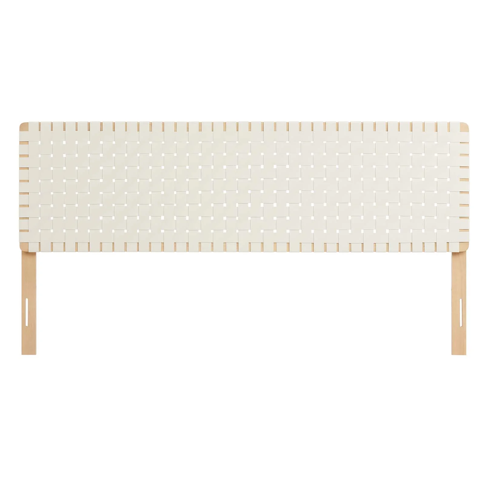 Sparta Weave King Vegan Leather Headboard By Modway - MOD-7127 - Image 3
