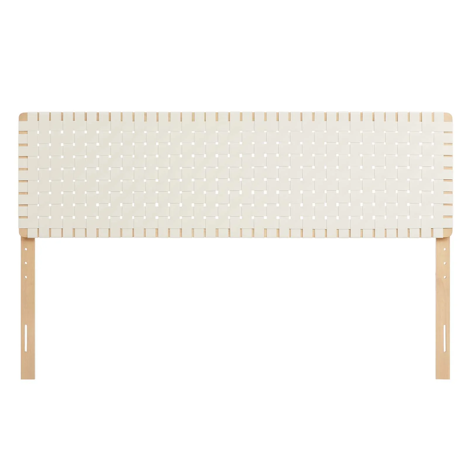 Sparta Weave King Vegan Leather Headboard By Modway - MOD-7127 - Image 4