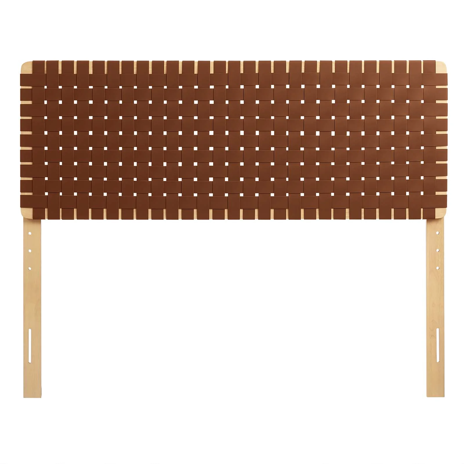 Sparta Weave Queen Vegan Leather Headboard By Modway - MOD-7125 - Image 10