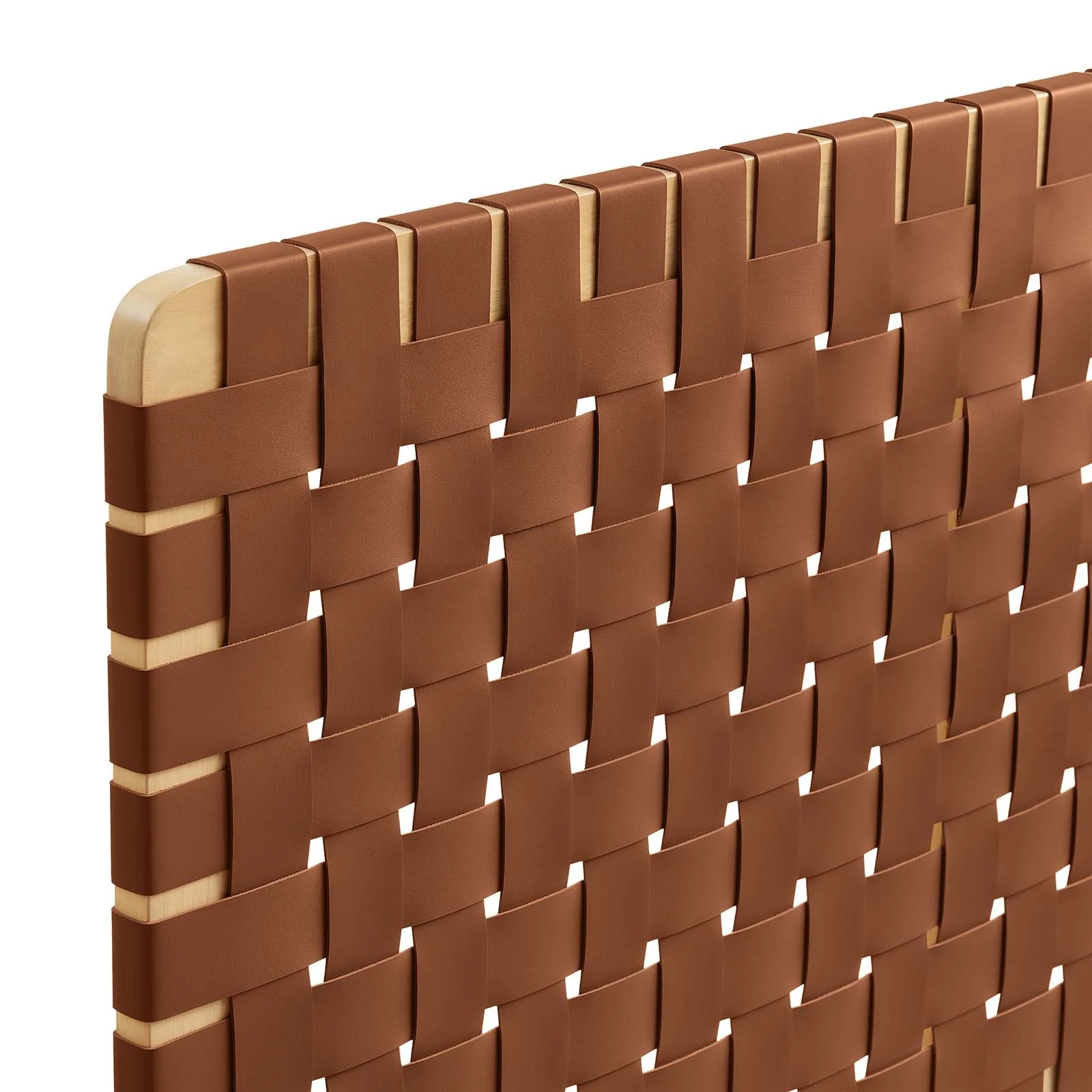 Sparta Weave Queen Vegan Leather Headboard By Modway - MOD-7125 - Image 12