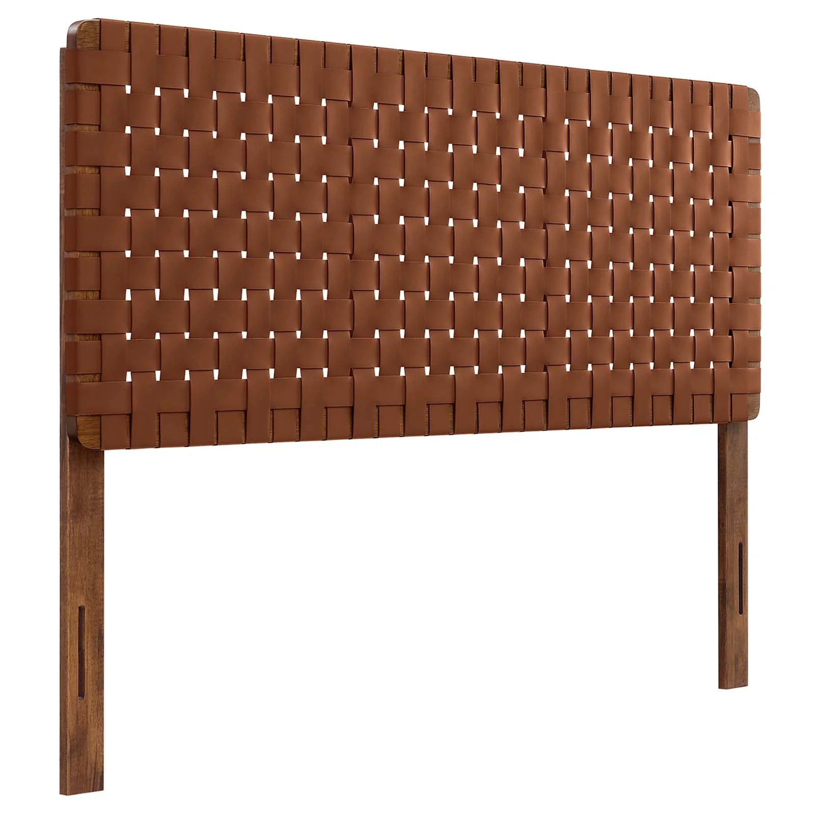 Sparta Weave Queen Vegan Leather Headboard By Modway - MOD-7125 - Image 25