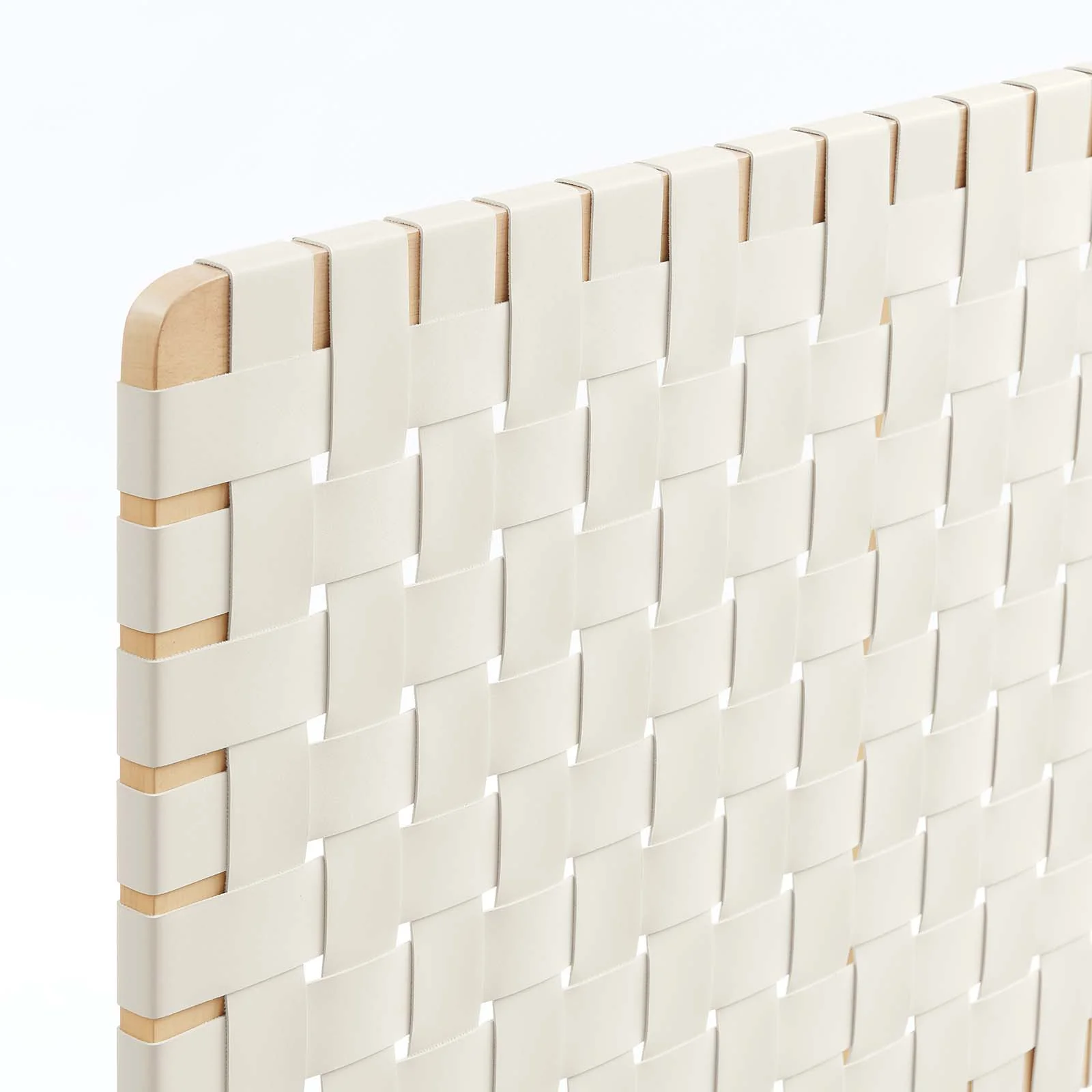 Sparta Weave Twin Vegan Leather Headboard By Modway - MOD-7121 - Image 5