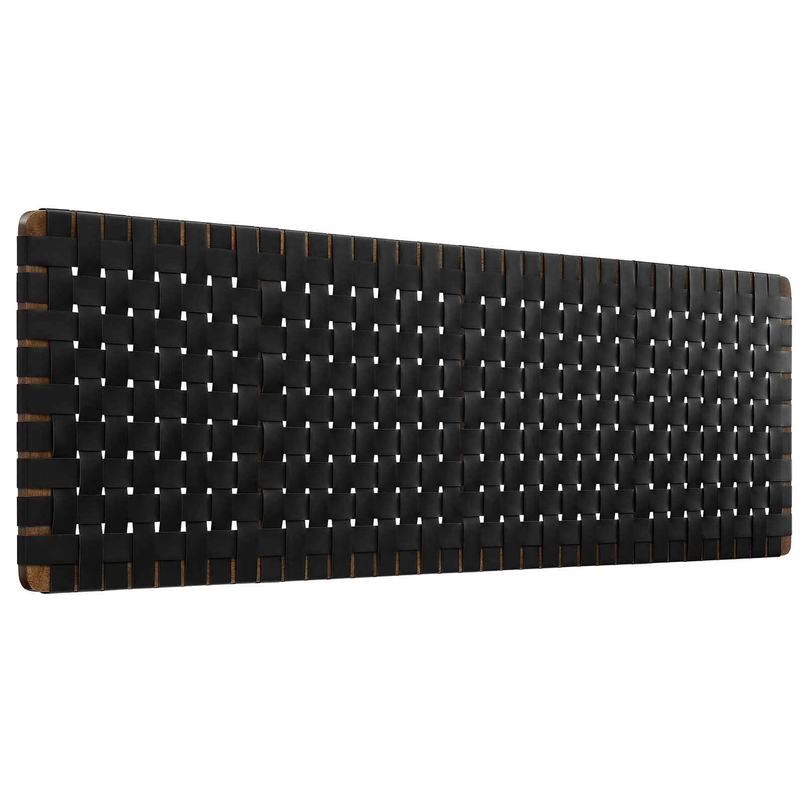Sparta Weave Wall-Mount King Vegan Leather Headboard By Modway - MOD-7126 - Image 15