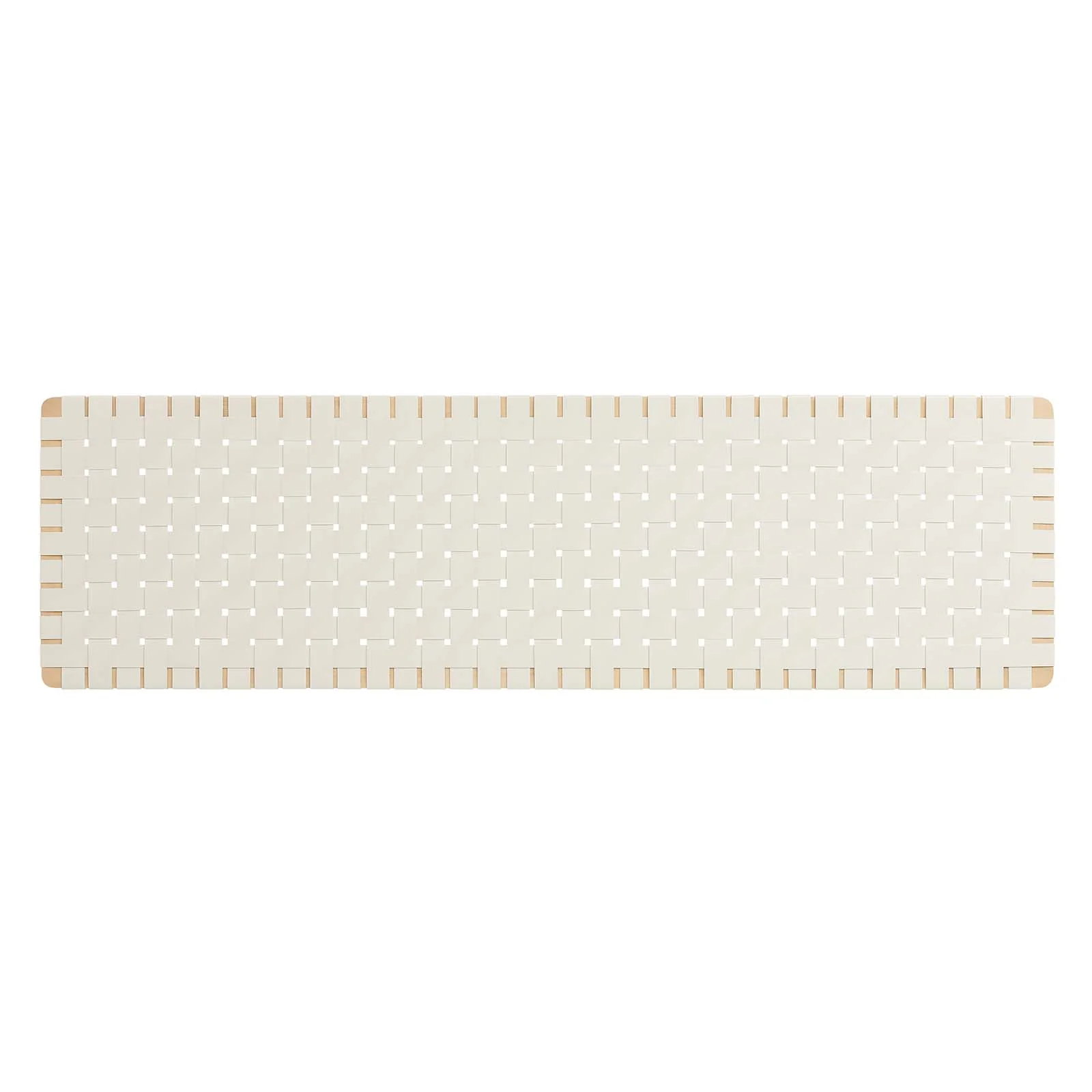 Sparta Weave Wall-Mount King Vegan Leather Headboard By Modway - MOD-7126 - Image 3