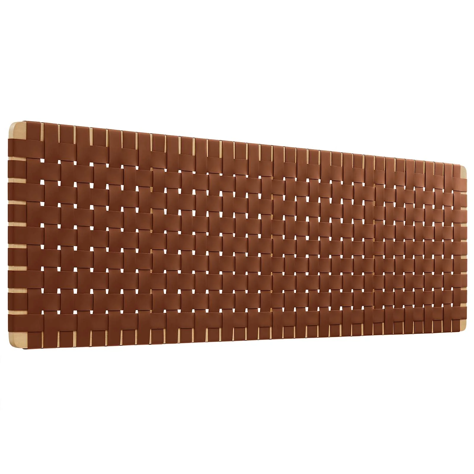 Sparta Weave Wall-Mount King Vegan Leather Headboard By Modway - MOD-7126 - Image 8