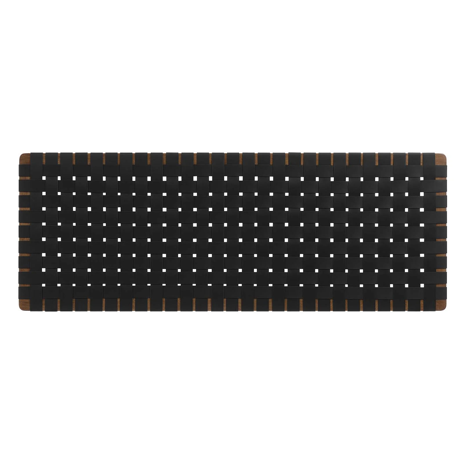 Sparta Weave Wall-Mount Queen Vegan Leather Headboard By Modway - MOD-7124 - Image 16