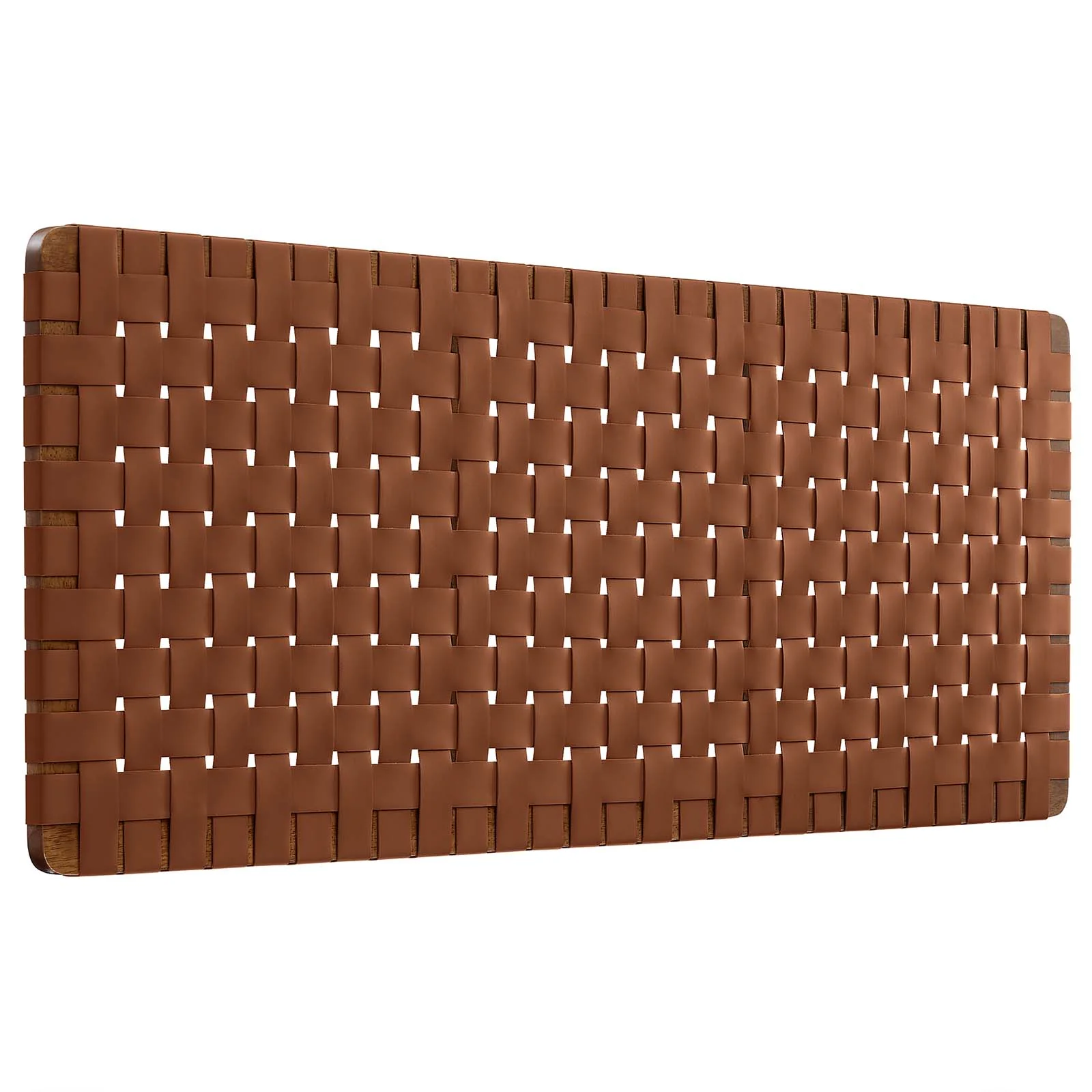 Sparta Weave Wall-Mount Queen Vegan Leather Headboard By Modway - MOD-7124 - Image 22