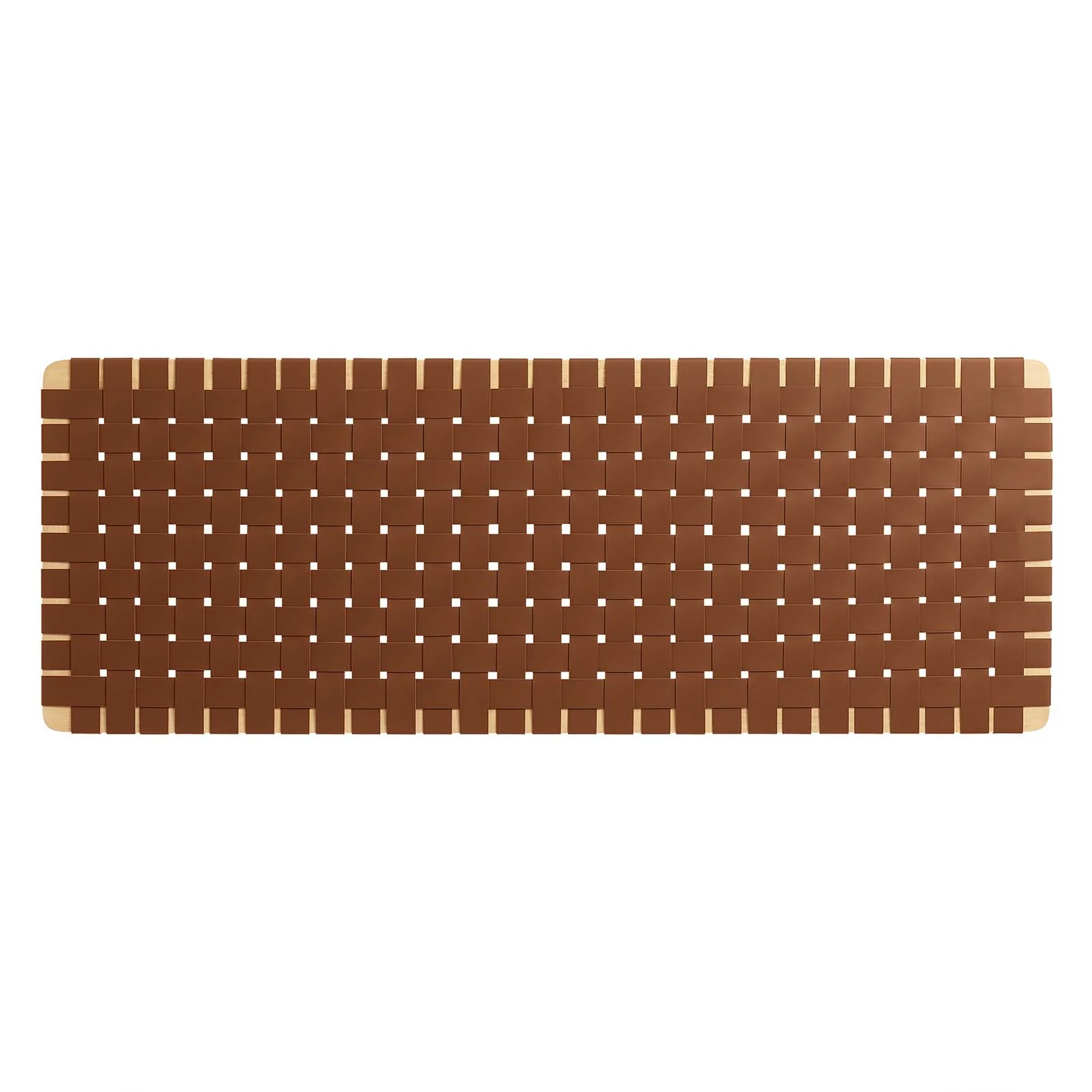Sparta Weave Wall-Mount Queen Vegan Leather Headboard By Modway - MOD-7124 - Image 9