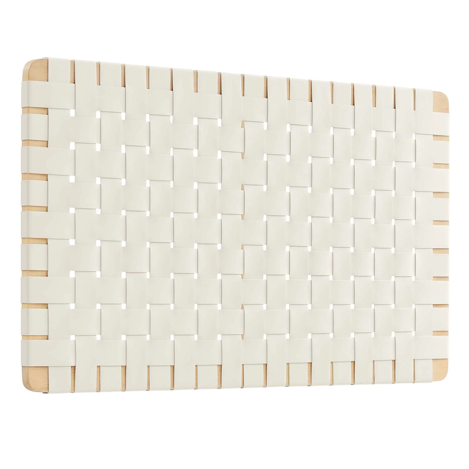 Sparta Weave Wall-Mount Twin Vegan Leather Headboard By Modway - MOD-7120 - Image 2
