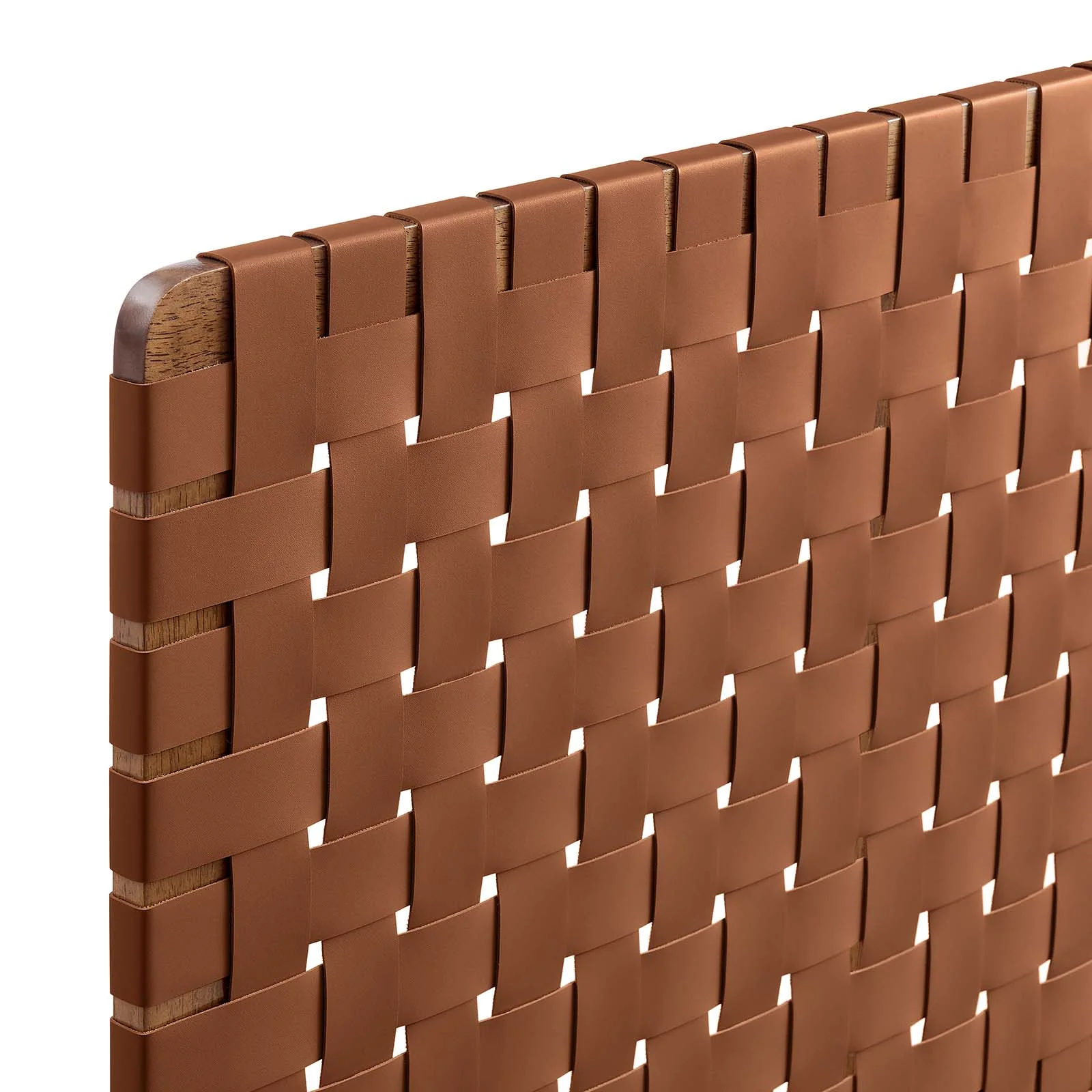 Sparta Weave Wall-Mount Twin Vegan Leather Headboard By Modway - MOD-7120 - Image 28