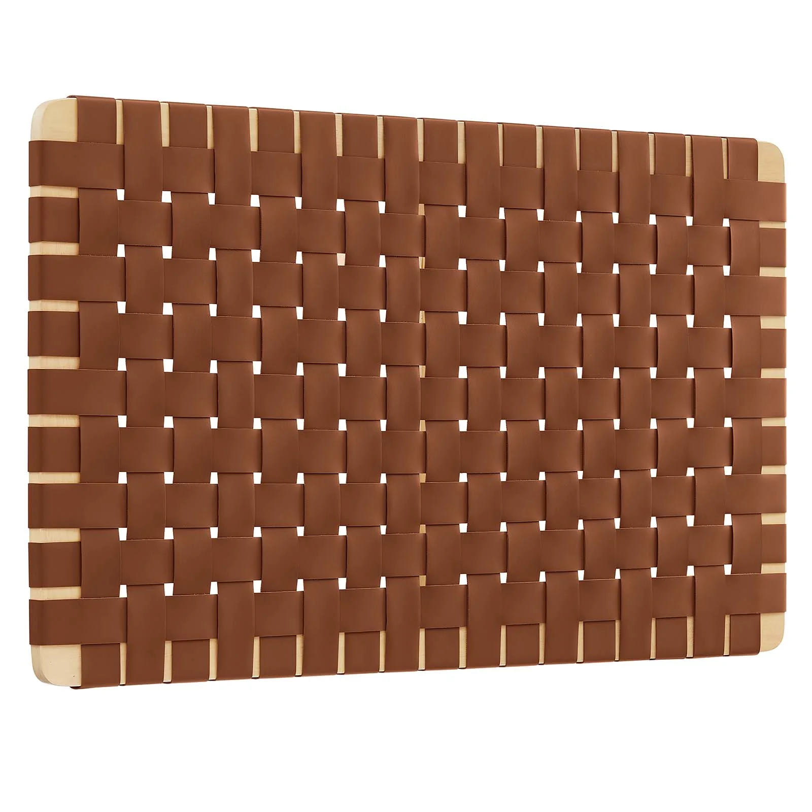 Sparta Weave Wall-Mount Twin Vegan Leather Headboard By Modway - MOD-7120 - Image 9