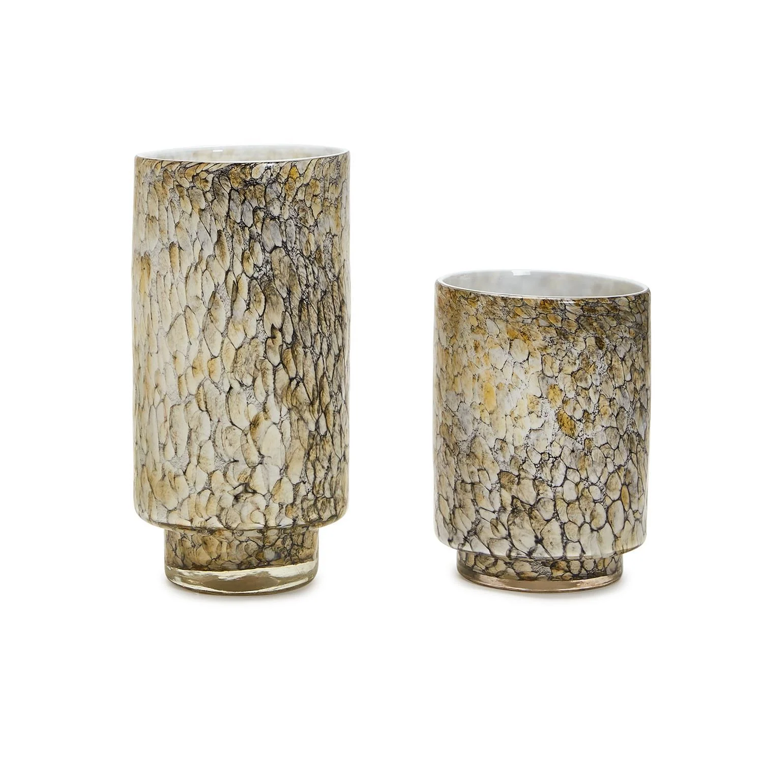 Speckled Candleholder/Vases Set Of 4 By Tozai Home - Image 3