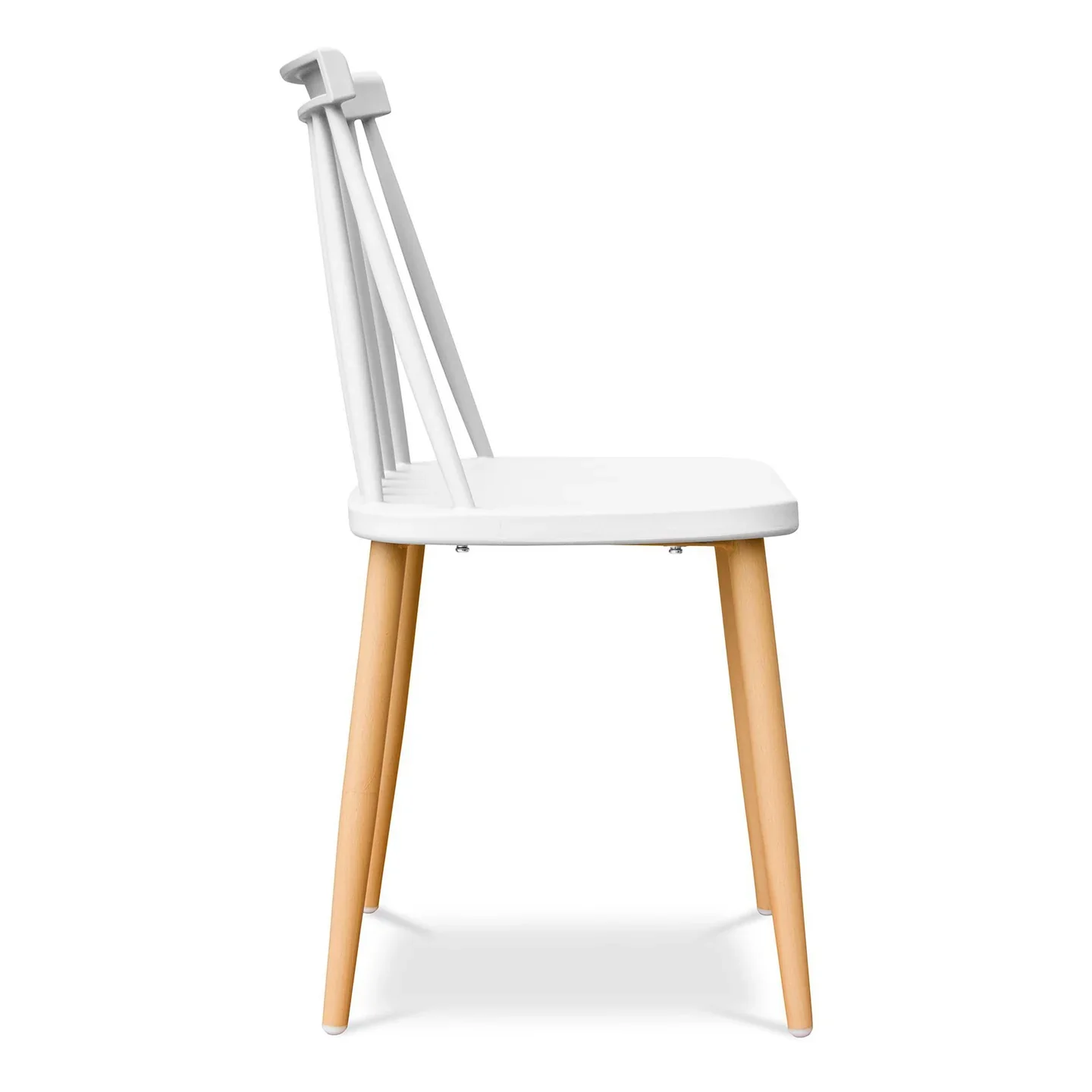Spindle Dining Chair, White By World Modern Design - Image 3