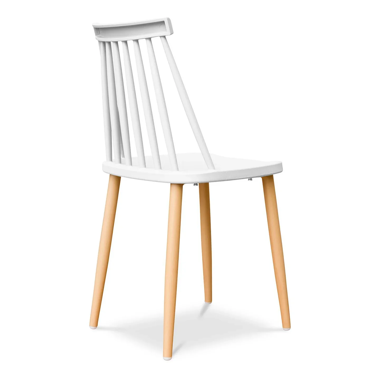 Spindle Dining Chair, White By World Modern Design - Image 4