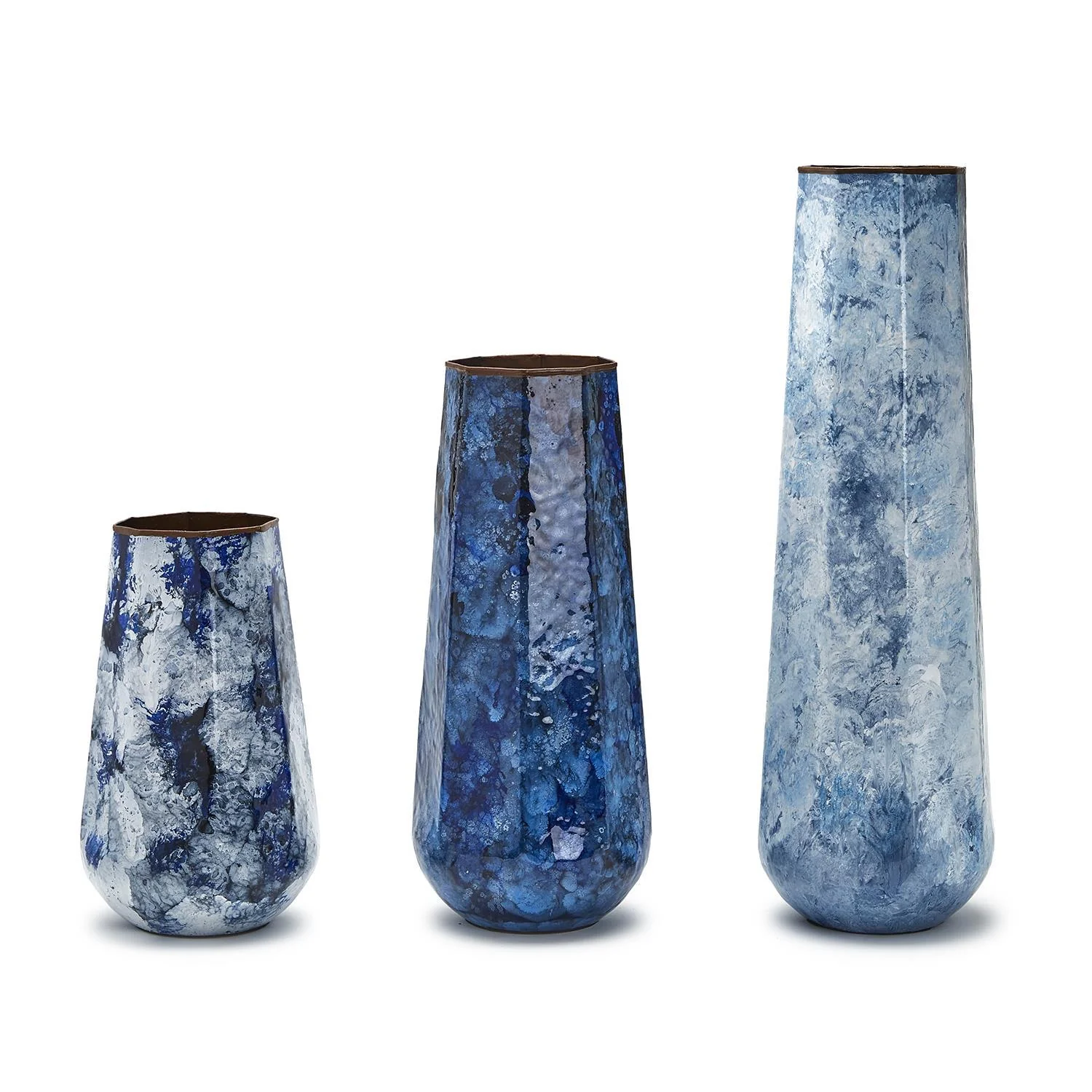 Splatter Pattern Vase Set Of 3 By Tozai Home - Image 2