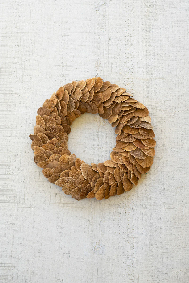 Sponge Mushroom Wreath By Kalalou - Image 2